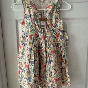 Boden dress (cute animal print) size 7-8